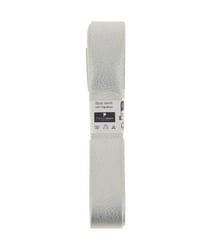 Biais en simili cuir 1,5m x 20mm - Passion Rubans Argent