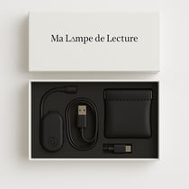 Coffret lampe de lecture - Blanc