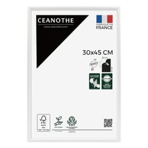Cadre photo Essentiel exposition blanc 30x45 cm