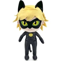 Peluche miraculous : chat noir 32 cm - adrien - peluche licence