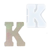 Moule en silicone 13cm x 15,5cm x 3,5cm - Lettre K