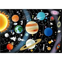 Puzzle systeme solaire 150 pieces - collection espace, planetes, univers - educa - 19584