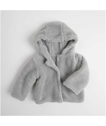 Tissu Rico Design doudou peluche de 155 cm de largeur 0002 Gris vendu par 50 cm