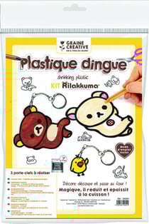 KIT PLASTIQUE DINGUE RILAKKUMA