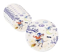 Assiette Ø 23cm - lot de 8 - Halloween