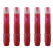 Lot de 5 recharges pour marqueur tableau blanc PILOT V BOARD MASTER S - Rouge