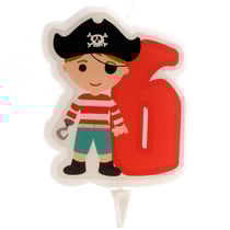 Bougie Pirate 6 ans