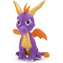 Peluche spyro le dragon violet 39 cm - doudou licence
