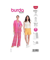 Patron Burda 5898 - Pantalon ajusté du 34 au 44 (FR) taille n°FR 34-44