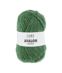 Pelote de laine AVALON – Lang Yarns - Laine mérinos extrafine Superwash - Douceur mystique & tenue structurée 0017 Vert