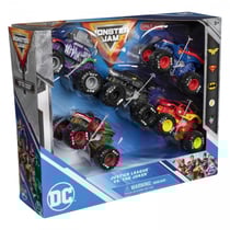Pack de 5 vehicules Die Cast DC Comics Monster Jam