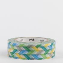 Masking tape - Slash green - 7 m x 15mm