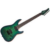 C-7 Pro - Aqua Burst Schecter