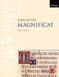 Partition musicale - Magnificat - John Rutter - Oxford University Press
