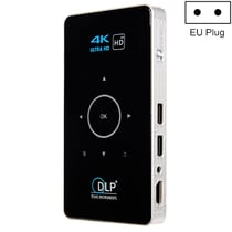 Mini Vidéoprojecteur Portable Full HD 1080P Android 5.1 DLP 2000 Lumens Noir YONIS