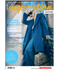 Magazine 'Bernina' Inspiration Couture N°1/2025 Bleu