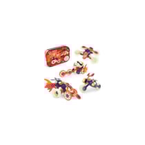 Mars Rovers - Clixo - Jeu de construction phosphorescent, magnétique, flexible, durable et imaginatif – 30 pièces – dès 6 ans