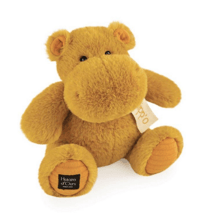 Peluche hippo jaune ocre - 25 cm - Histoire d ours