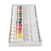 Kit d'artiste Peintures aquarelles, 12 couleurs x 12ml, Kit