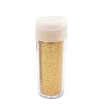 MégaCréa DIY - Tube paillettes biodégradables Doré 9 g