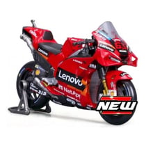 Voiture Miniature de Collection - MAISTO - DUCATI Desmosedici - 1/18 - Rouge/Noir - Champion MotoGP 2022