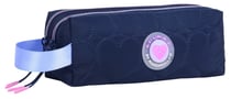 Trousse scolaire Bagtrotter – Noir – MARSHMALLOW HEARTSY – 2 compartiments