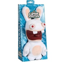 Lapins Crétins Sonores - Bouche Ouverte - 28 cm - Blanc