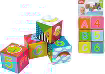 Cubes Souples Empilables Multicolors - Abc