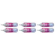 Lot de 6 Mini Correcteur Liquide PENTEL - 4,2 ml - Rose