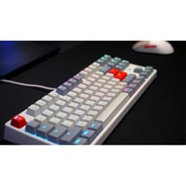 Clavier de gaming mécanique - CHERRY - XTRFY K4V2 RGB TKL RETRO - Éclairage RGB - Noir - MX2A Red