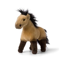 peluche cheval sauvage beige – WWF - 20 cm
