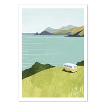 Affiche 30x40 cm - Van Life - Henry Rivers
