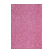 Papier mousse - Rose pailleté - Vaessen Creative - 10 feuilles A4 - 2 mm