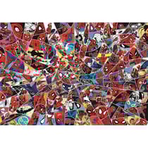 Puzzle impossible spiderman 1000 piéces - collection super héros dc spider-man - clementoni 39657