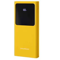Forever Powerbank 10 000mAh USB QC OUT et USB-C PD IN/OUT avec Micro-USB IN Jaune