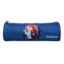 Trousse scolaire ronde Disney La Reine des Neiges Frozen Bleue - BAGTROTTER
