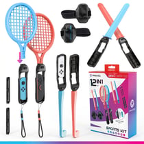 Kit 12 en 1 - Accessoires Switch 2 Sports pour Switch 2, Switch et OLED - Oniverse
