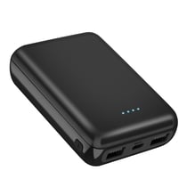 Powerbank 10000mAh Chargeur Externe 2x Ports USB Akashi Noir