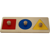 Puzzle Bébé 3 Formes Montessori