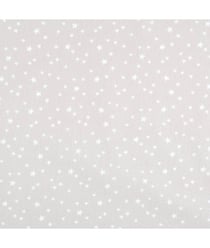 Tissu coton étoilé de 150 cm de largeur Ecru vendu par 50 cm