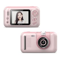 Appareil Photo Enfant HD 2.4 Pouces Rose Autofocus Vidéo 1080P Léger Compact YONIS