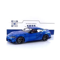 Voiture Miniature - TOYOTA - GR Supra 2021 - SOLIDO 1/18 - Bleu - Edition collection