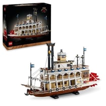 Jeu de construction - LEGO - 21356 - Bateau à vapeur du Mississippi - 4090 pièces - Pour adulte