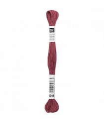 Fil à broder mouliné Uni - Rico Design 046 Rose