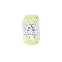 Natura Happy Cotton 3mm 20g Amigurumi et Crochet Col. 778 jaune