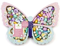 Coffret Papillon de perles en bois - Au Sycomore
