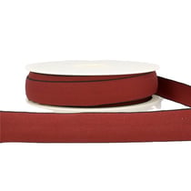 Bobine 22m Elastique multicolore 25 mm Rouge bourgogne