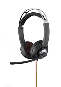 Casque Bluestork avec Micro Unidirectionnel et Télécommande avec réduction de bruit - Compatibilité PC et MAC - (BS-MC401)