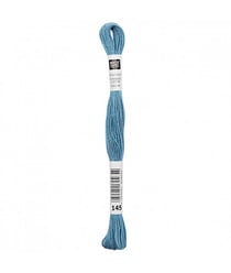 Fil à broder mouliné Uni - Rico Design 145 Bleu