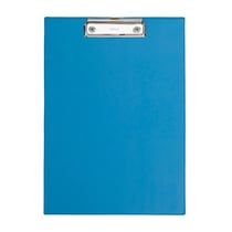 Porte-bloc plastifié - format A4 - bleu clair - MAUL